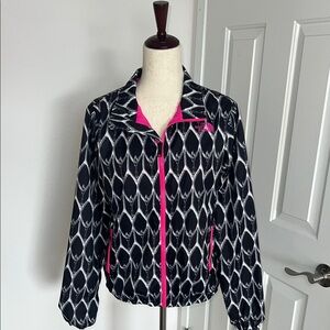 The North Face‎ Black and Pink Bomber Jacket Size Medium